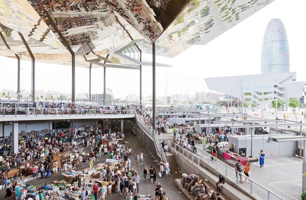 Nou Mercat dels Encants in Poble Nou