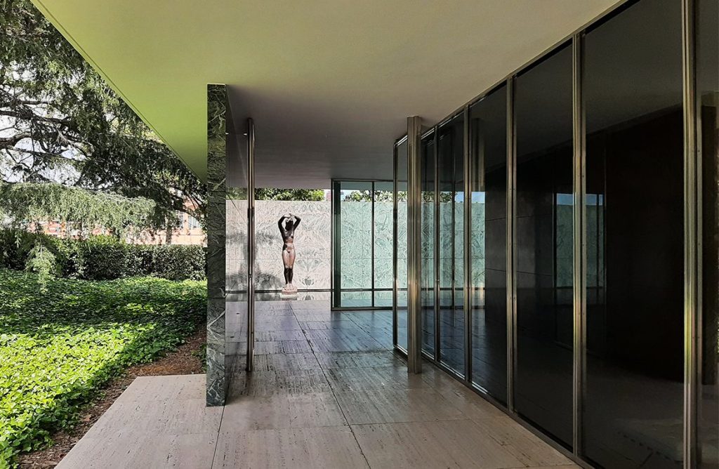 Barcelona-Pavillon von Mies van der Rohe